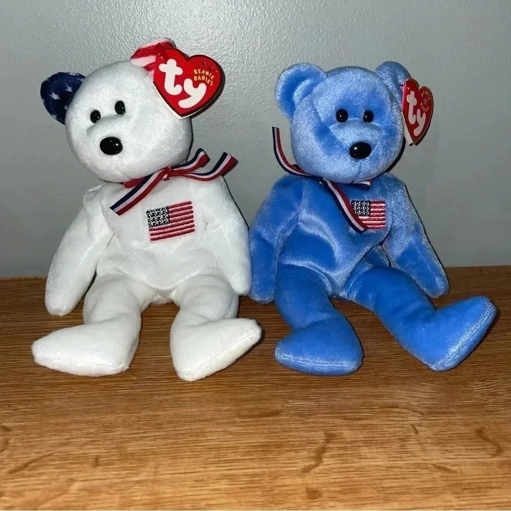 4 USA  Beanie Babies